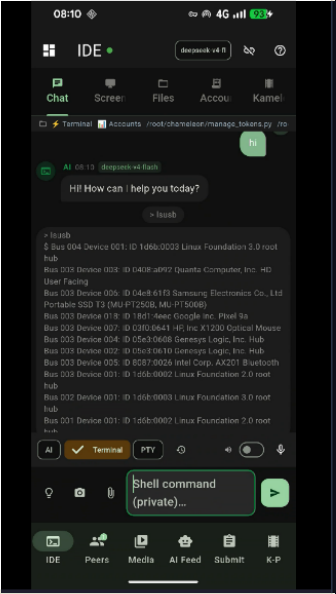 Companion app screen 3