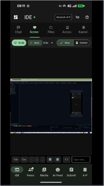 Companion app screen 4