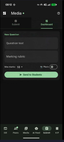 Companion app screen 7