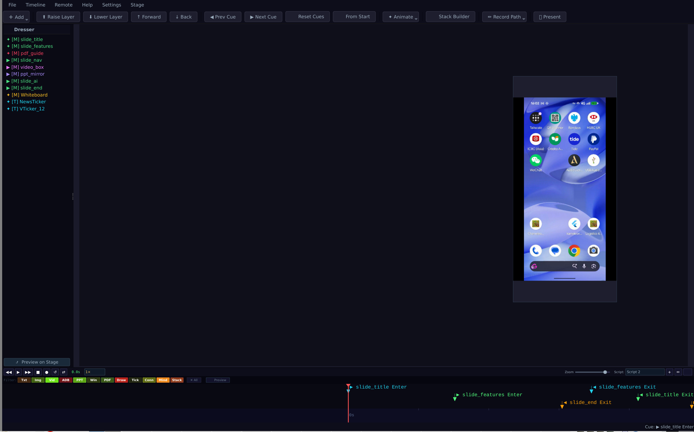 Kameleon Presenter screenshot 1